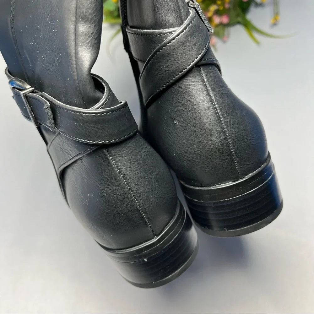 Naturalizer Women's Knee High Boots Sahara Buckle Detail